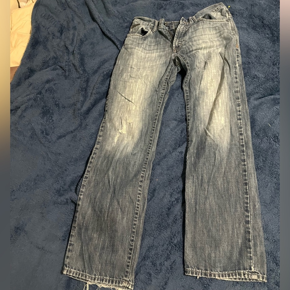straight calvin klein jeans